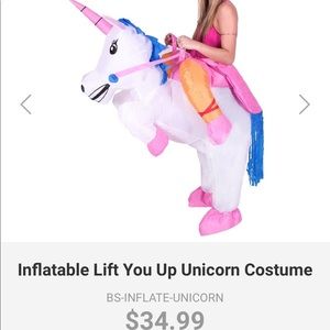 🦄 Inflatable Riding Unicorn Costume🦄